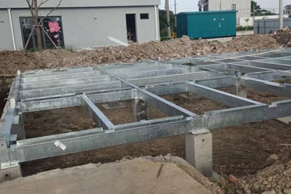 تركيب الفولاذ المجلفن