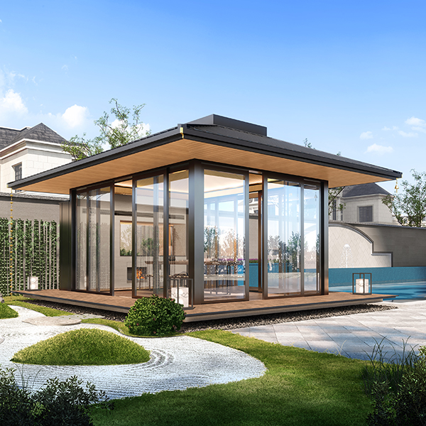 غرف زجاجية جاهزة