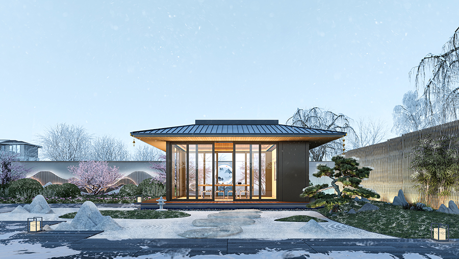 تركيب مباني الراحة والترفيه الجاهزة