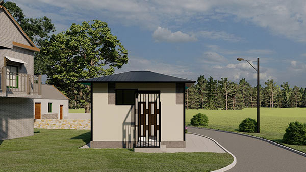 دورة مياه جاهزة عامة، S006-001