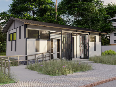 دورة مياه جاهزة عامة، S015-002