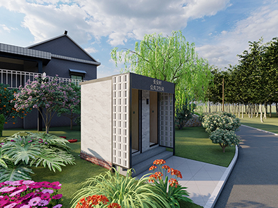 دورة مياه عامة جاهزة، JLCS-002