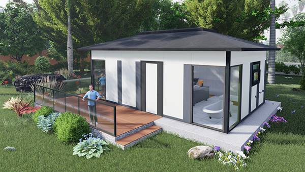 كوخ جاهز ذو تصميم فاخر