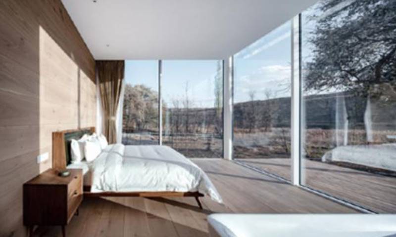 كوخ جاهز ذو تصميم فاخر