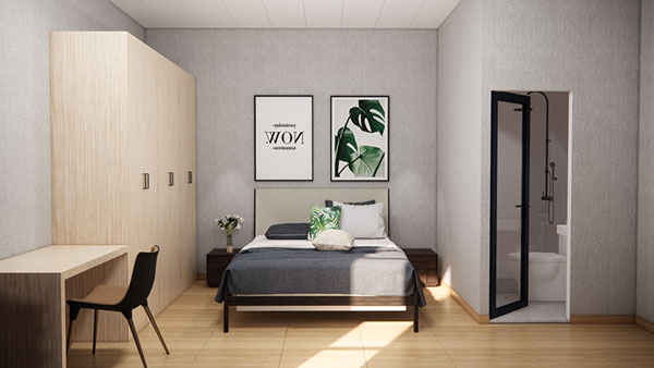 أكواخ جاهزة لقضاء العطلات، موديل 34