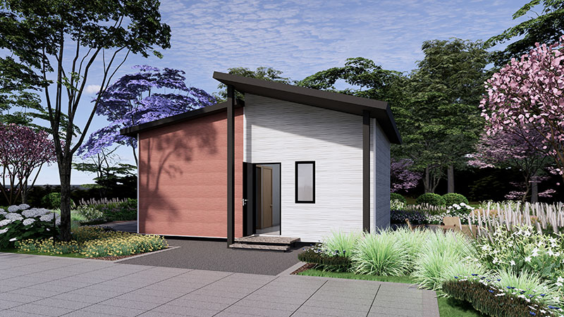 أكواخ جاهزة لقضاء العطلات، موديل 39