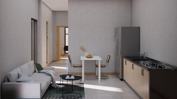 أكواخ جاهزة لقضاء العطلات، موديل 44 m