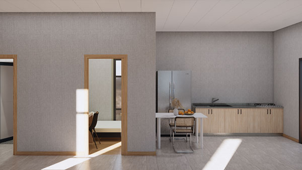 أكواخ جاهزة لقضاء العطلات، موديل 44 m