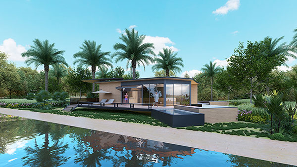 المنازل الجاهزة