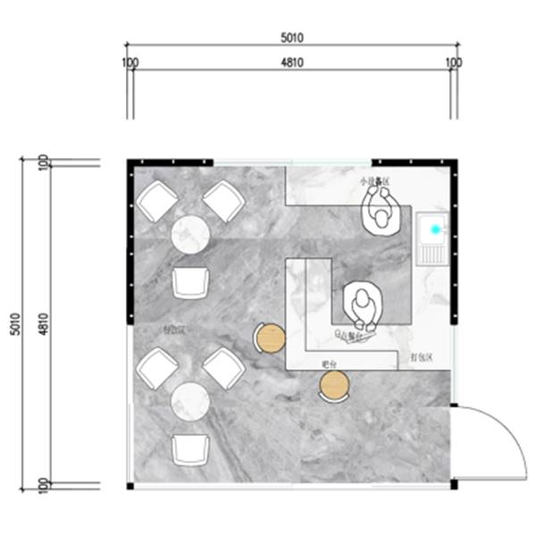 مبنى تجاري جاهز ذو تصميم كلاسيكي