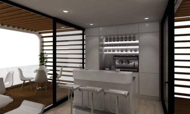 مبنى تجاري جاهز ذو تصميم مريح